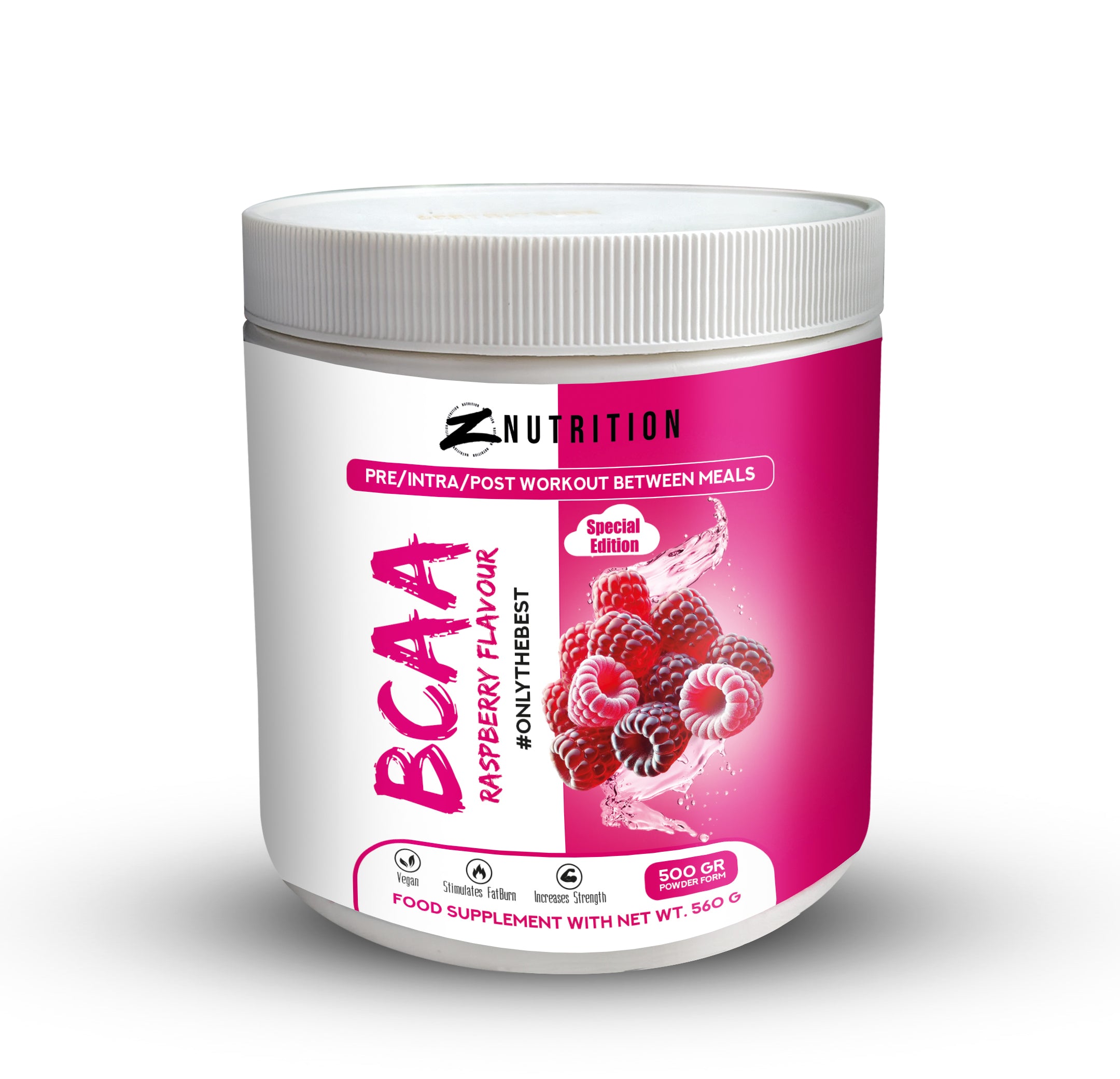 BCAA 500 GR RASPBERRY SPECIAL EDITION ⭐⭐⭐⭐⭐