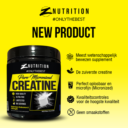 ZNUTRITION PURE MICRONIZED CREATINE