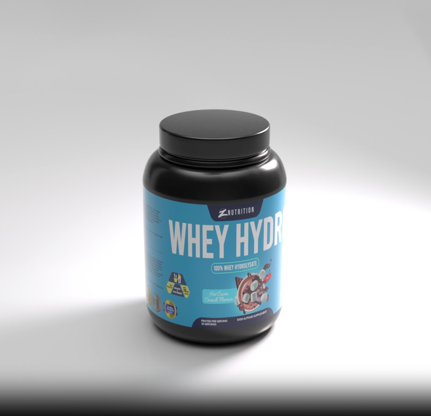 HYDRO WHEY HOT CACAO CRUNCH (1000 GR) 🍫