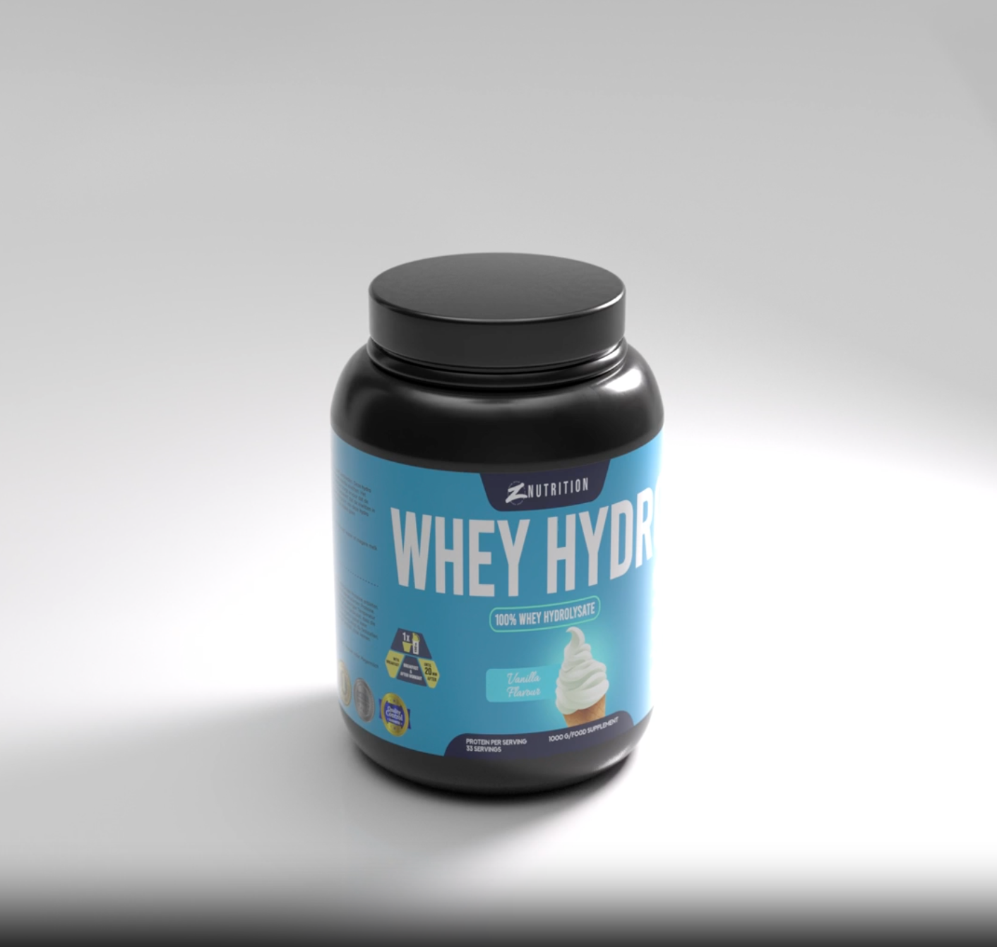 HYDRO WHEY VANILLE FLAVOR (1000 GR) 🍦