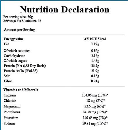 Z-NUTRITION HYDRO ISOLAT PROTEIN HOT CACAO CRUNCH (1000 GR)